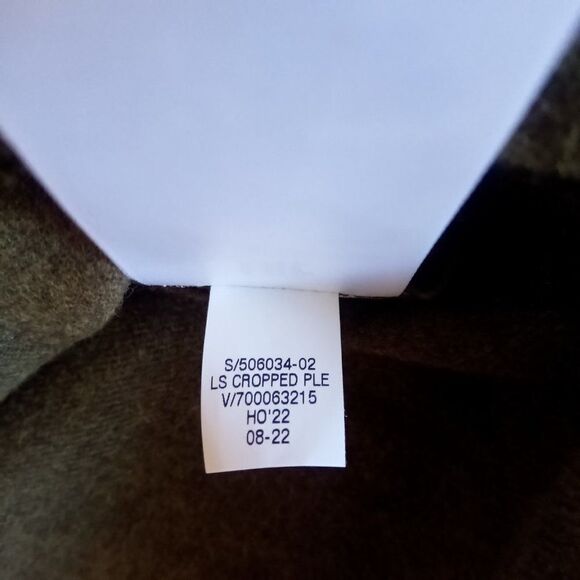 Banana Republic NWT Button Up Top Size Small Green Preppy Utility Streetwear - Picture 9 of 9